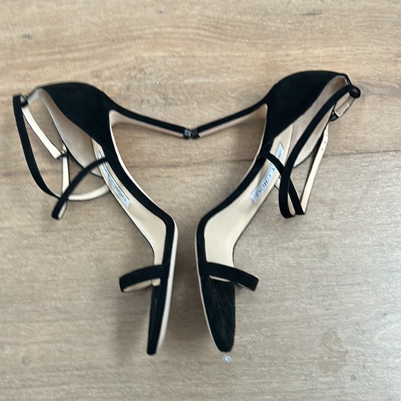 Jimmy Choo Hesper Black Suede Sandal size 40